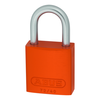 ABUS 72LL/40 Anti-Rust Love Lock Padlock Orange