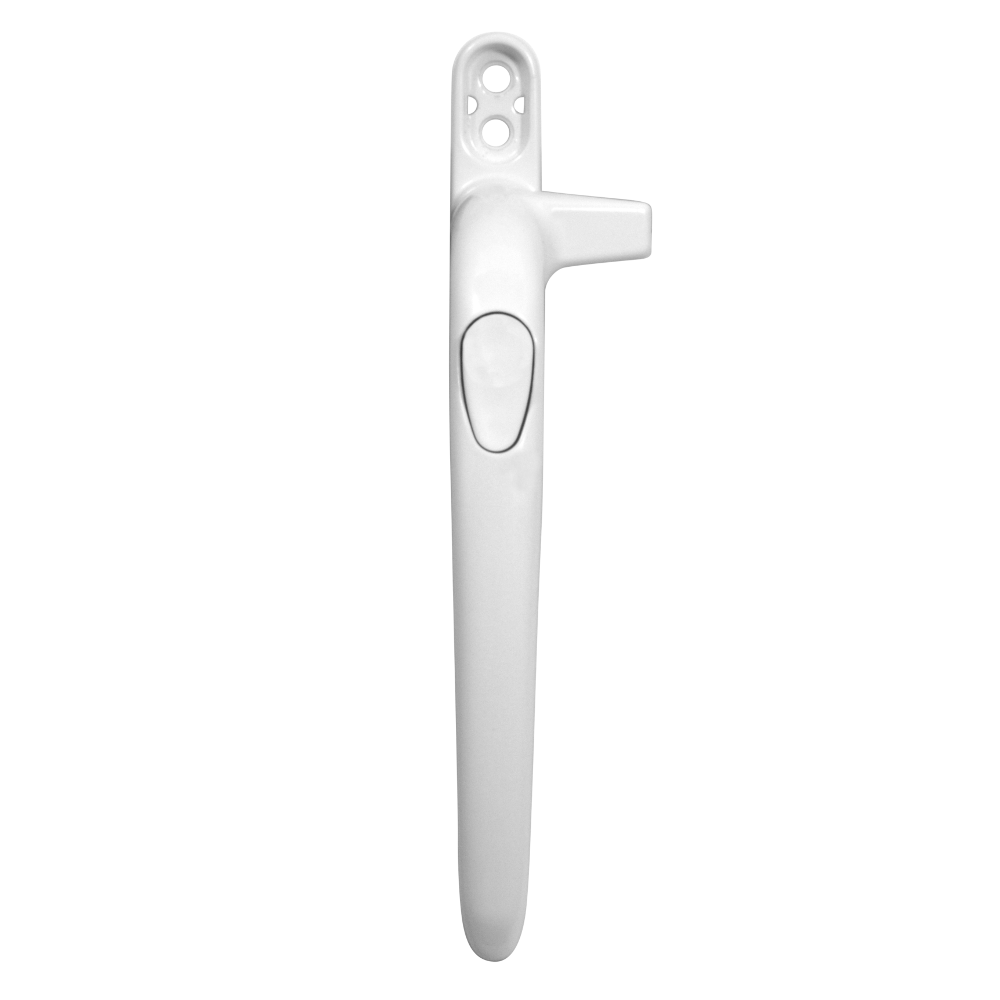 SECURISTYLE Virage Offset Cockspur Espag Handle 21mm Left Handed Non-Locking - White