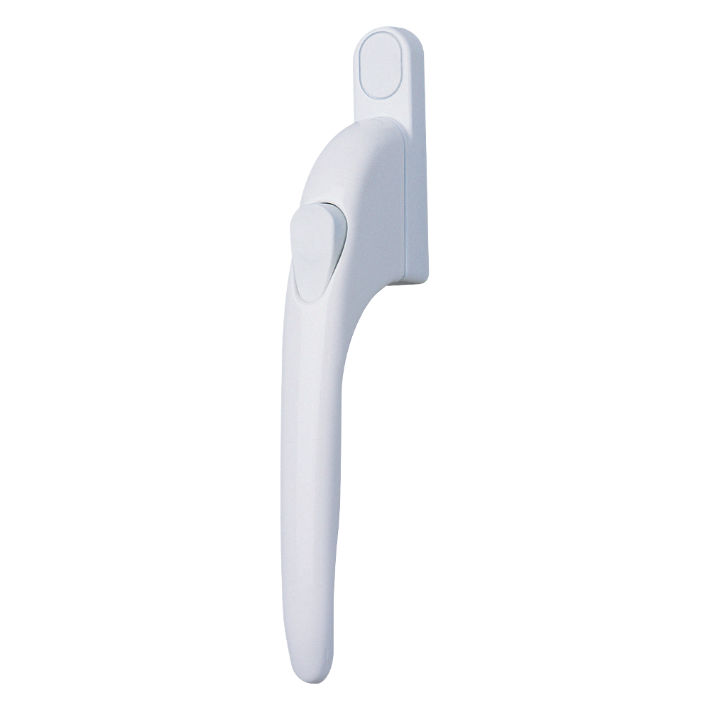 SECURISTYLE Virage In Line Espag Handle 40mm Non-Locking - White