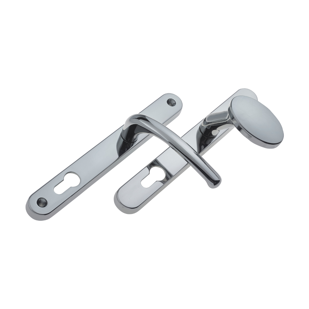 FAB & FIX Balmoral 92PZ Lever/Pad UPVC Furniture Polished Chrome