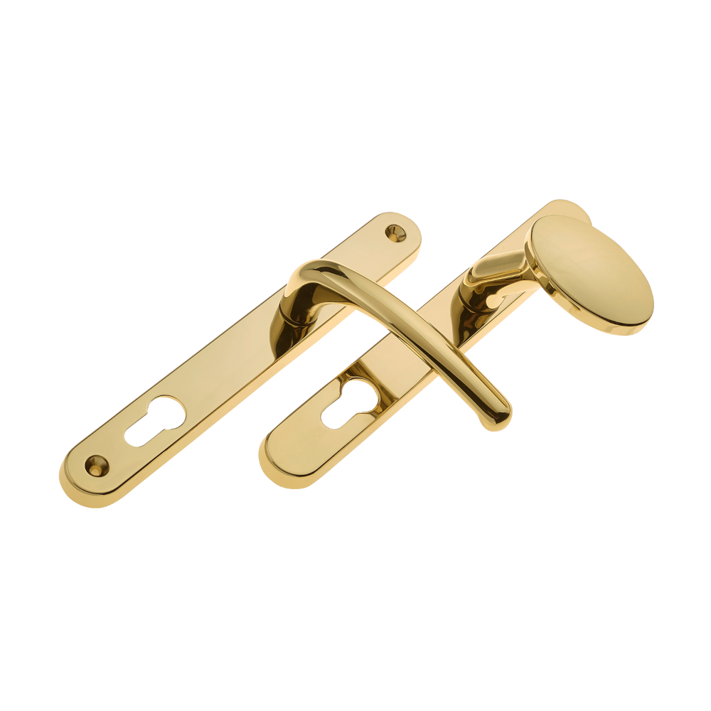 FAB & FIX Balmoral 92PZ Lever/Pad UPVC Furniture Gold