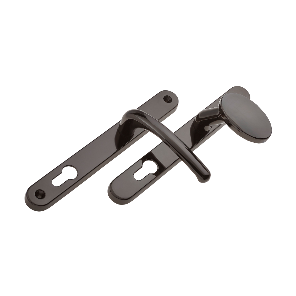 FAB & FIX Balmoral 92PZ Lever/Pad UPVC Furniture Black