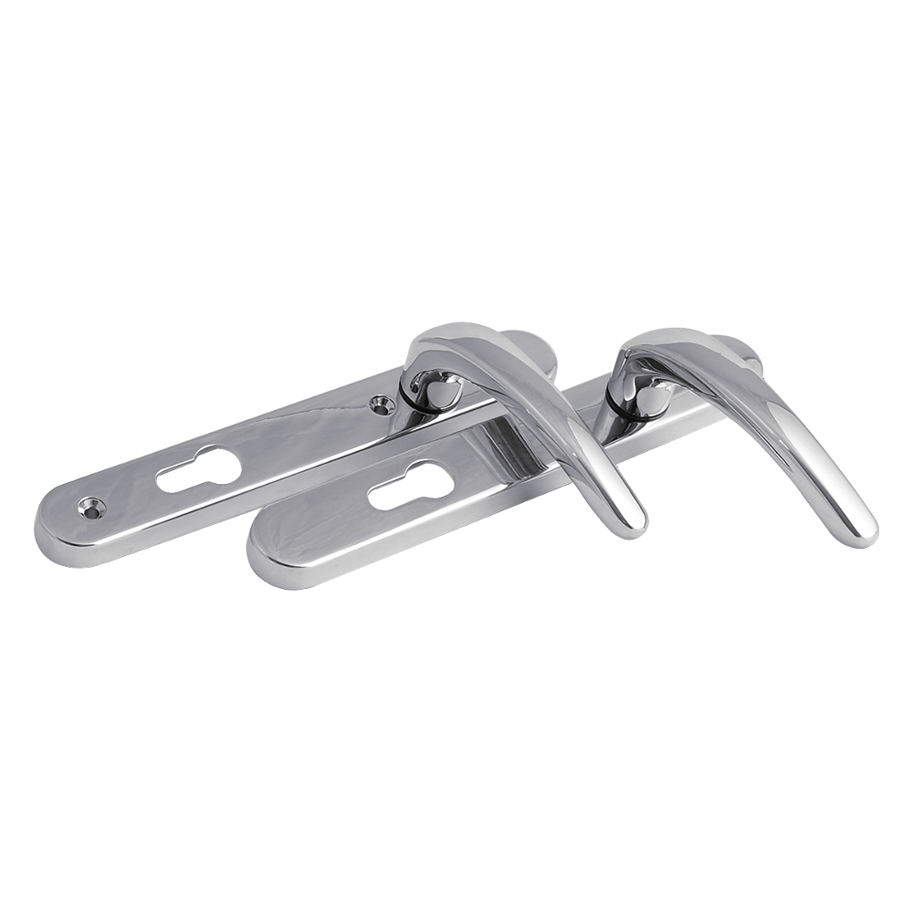 FAB & FIX Windsor 92 Lever/Lever UPVC Furniture Polished Chrome