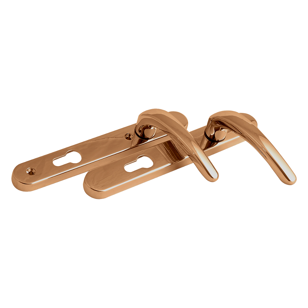 FAB & FIX Windsor 92 Lever/Lever UPVC Furniture Bronze