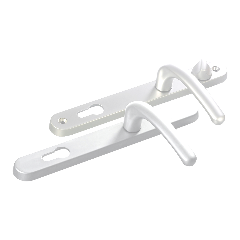 FAB & FIX Balmoral 92/62 Lever/Lever Snib UPVC Furniture White