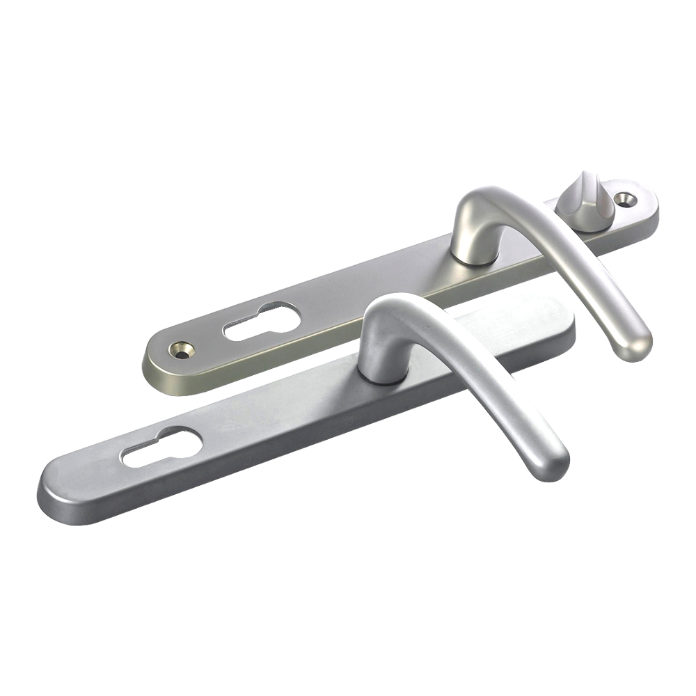 FAB & FIX Balmoral 92/62 Lever/Lever Snib UPVC Furniture Satin Chrome