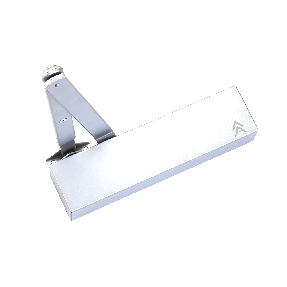 FREEMAN & PARDOE ARROW 325 Size 2-5 Overhead Door Closer Size 2-5 - Satin Stainless Steel