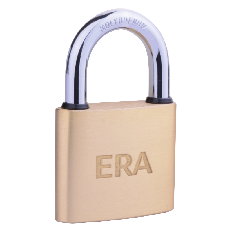 ERA Solid Brass Padlock 50mm - Brass