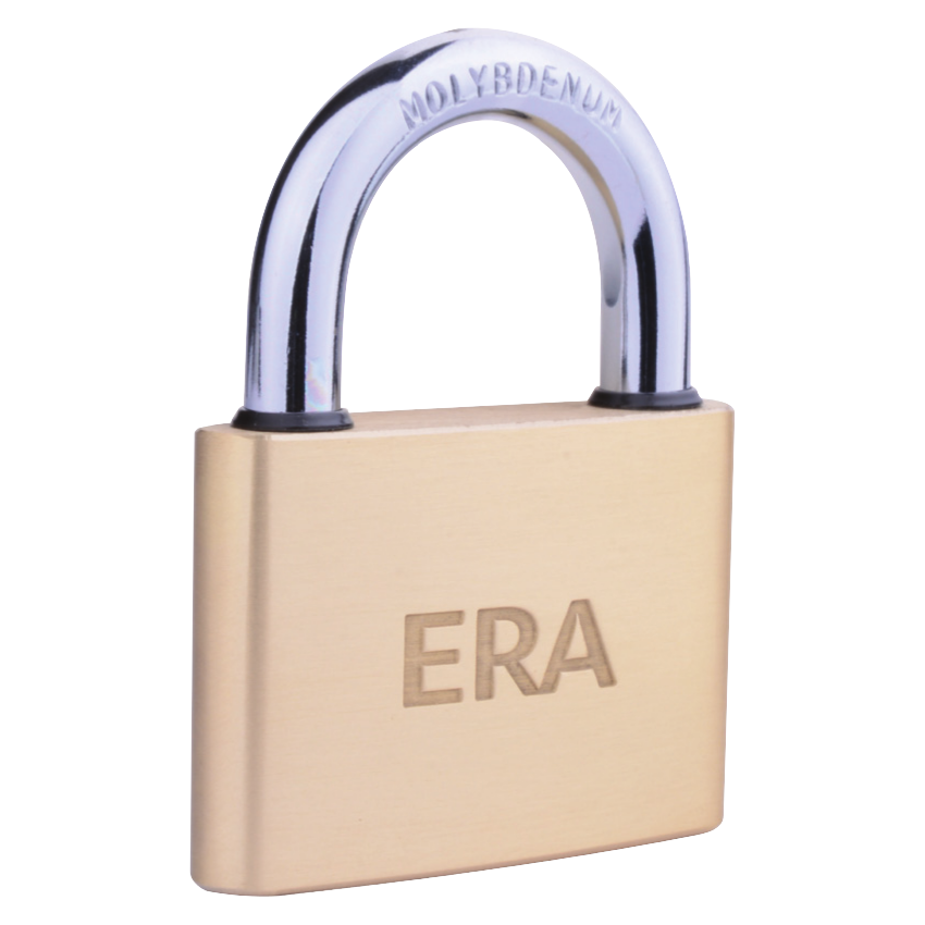 ERA Solid Brass Padlock 60mm - Brass