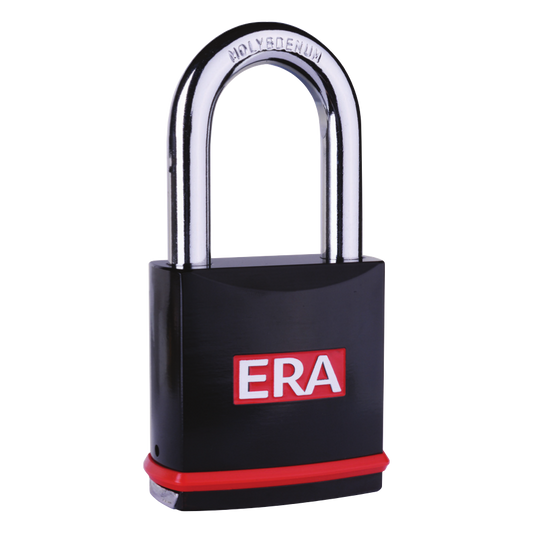 ERA Professional Maximum Security Long Shackle Padlock 60mm Long Shackle - Black