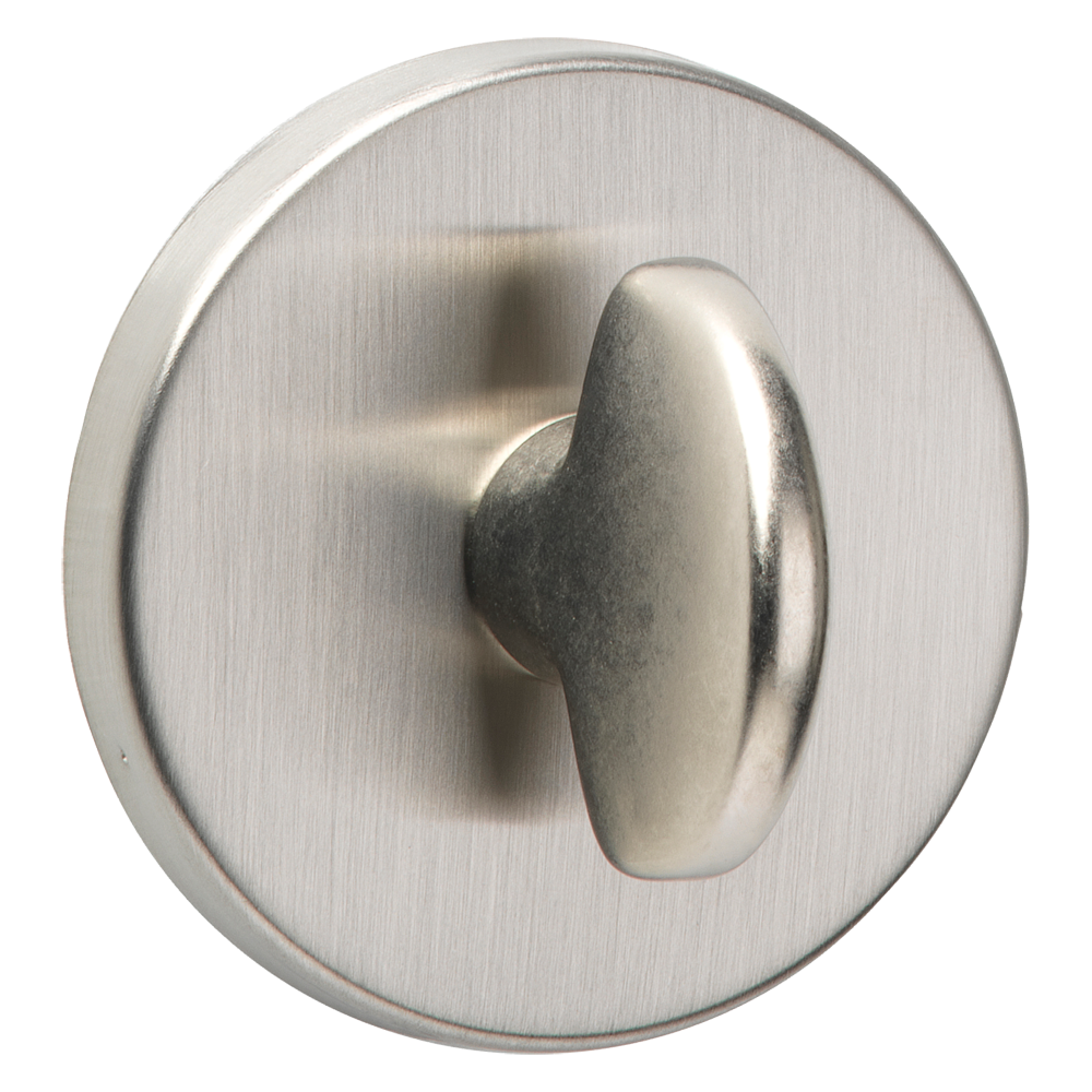 URFIC Easy Click Bathroom Turn and Release Satin Nickel