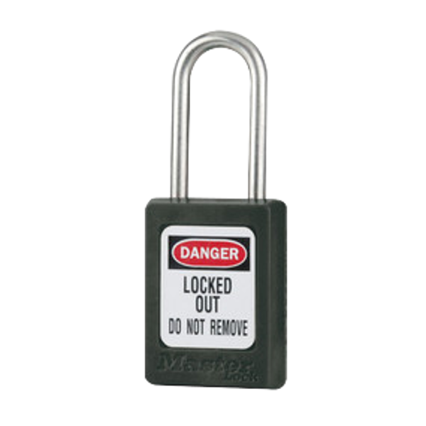 MASTER LOCK S31 Zenex Thermoplastic Safety Padlock Keyed To Differ - Black