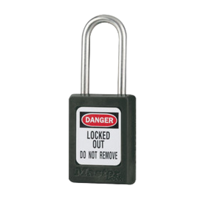 MASTER LOCK S31 Zenex Thermoplastic Safety Padlock Keyed To Differ - Black