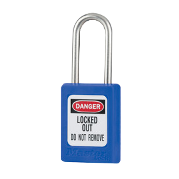 MASTER LOCK S31 Zenex Thermoplastic Safety Padlock Keyed To Differ - Blue