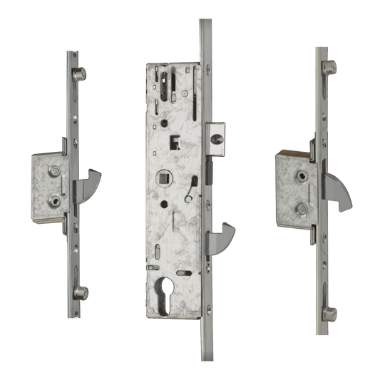 YALE YS170 Lever Operated Latch & Hookbolt Split Spindle - 2 Hook 4 Roller 35/92 YS170-3H4R