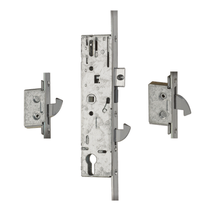 YALE YS170 Lever Operated Latch & Hookbolt Split Spindle 20mm Radius To Suit IG Doors - 2 Hook 45/92 To Suit IG Doors YS170-3H45IGILH