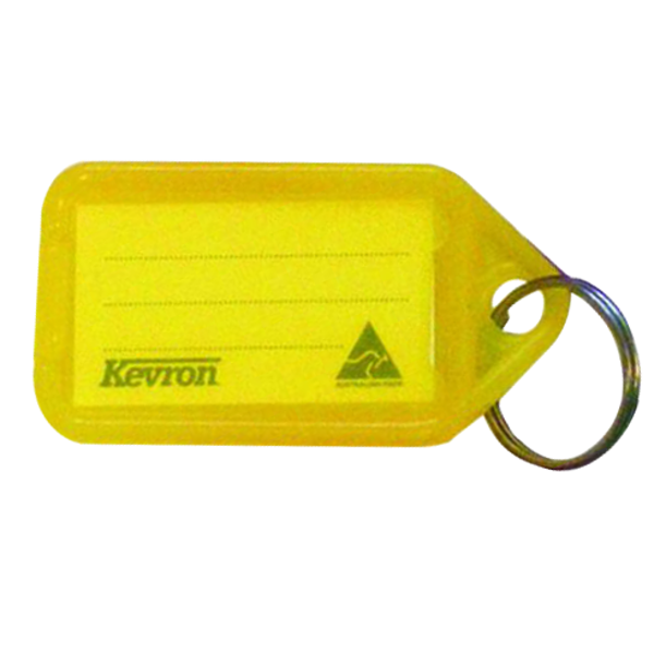 KEVRON ID30 Giant Tags Bag of 25 x 25 - Yellow