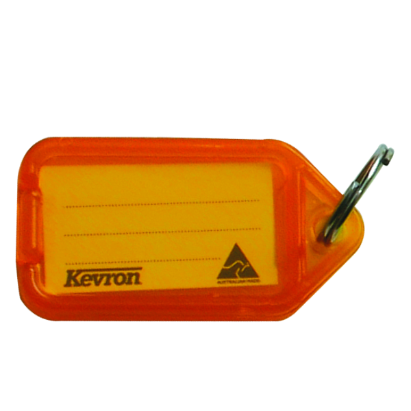 KEVRON ID30 Giant Tags Bag of 25 x 25 - Orange