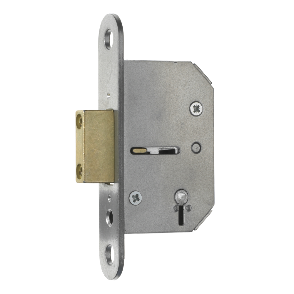 ERA 201 & 301 Viscount 5 Lever Deadlock 64mm Keyed To Differ 201-51 - Satin Chrome