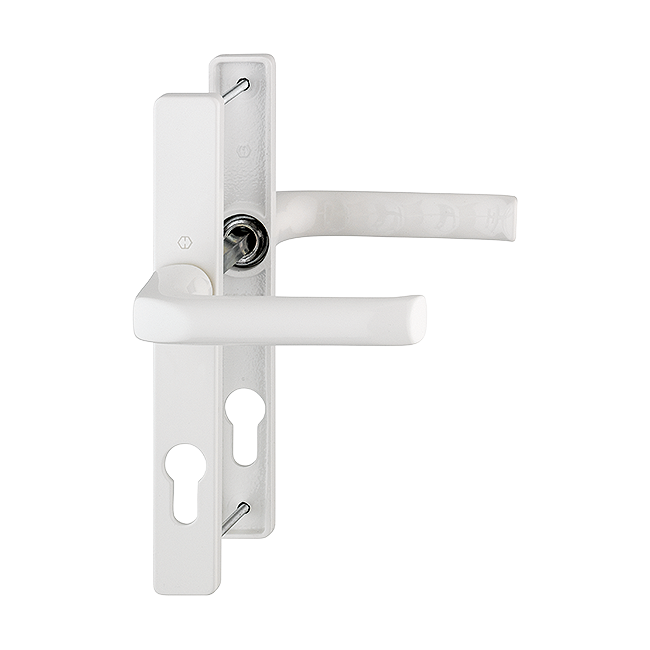 HOPPE London 72mm UPVC Lever Door Furniture 113/200LM 72mm Centres - White