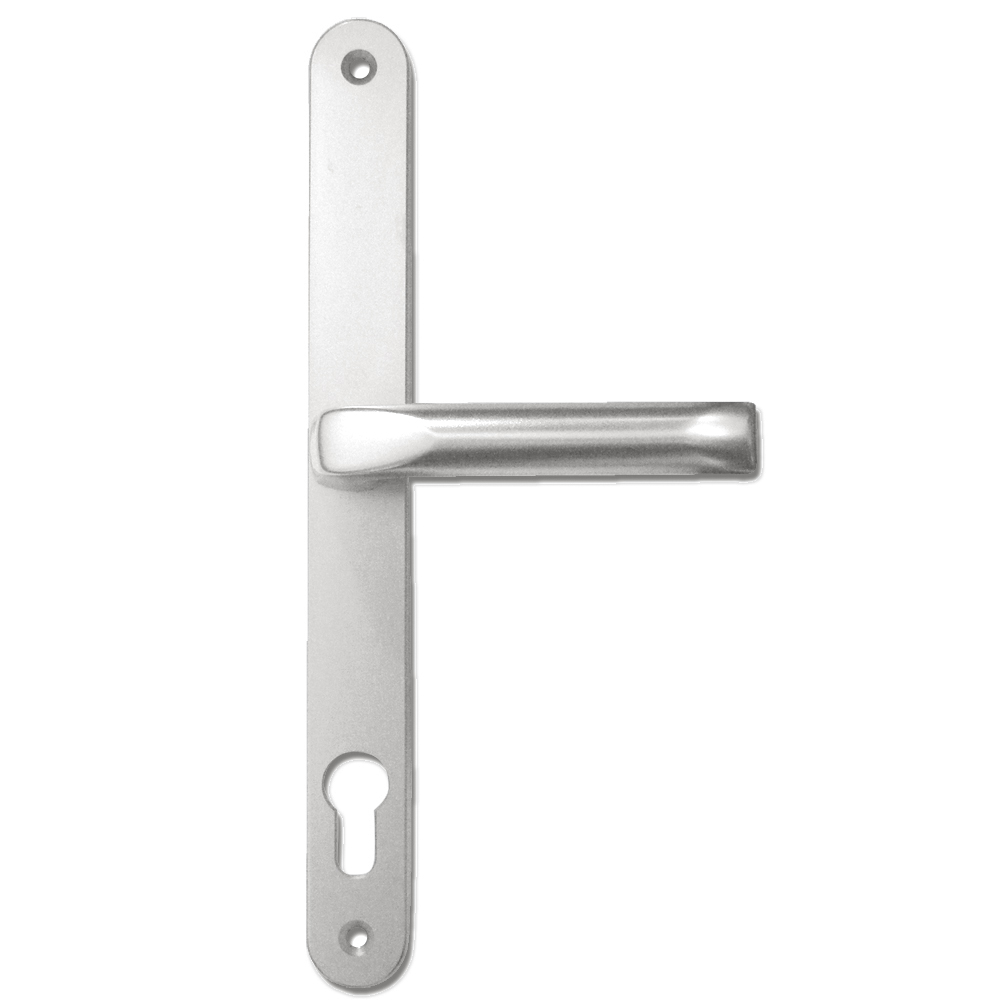 HOPPE London UPVC Lever / Moveable Pad Door Furniture 76G/3831N/113 92mm/62mm Centres - Silver