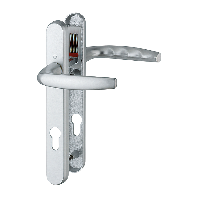 HOPPE Atlanta UPVC Lever Door Furniture 1530/3831N 92mm Centres - Silver