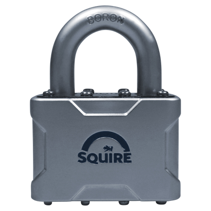 SQUIRE Vulcan Open Boron Shackle Padlock Key Locking 50mm - Blue & Silver