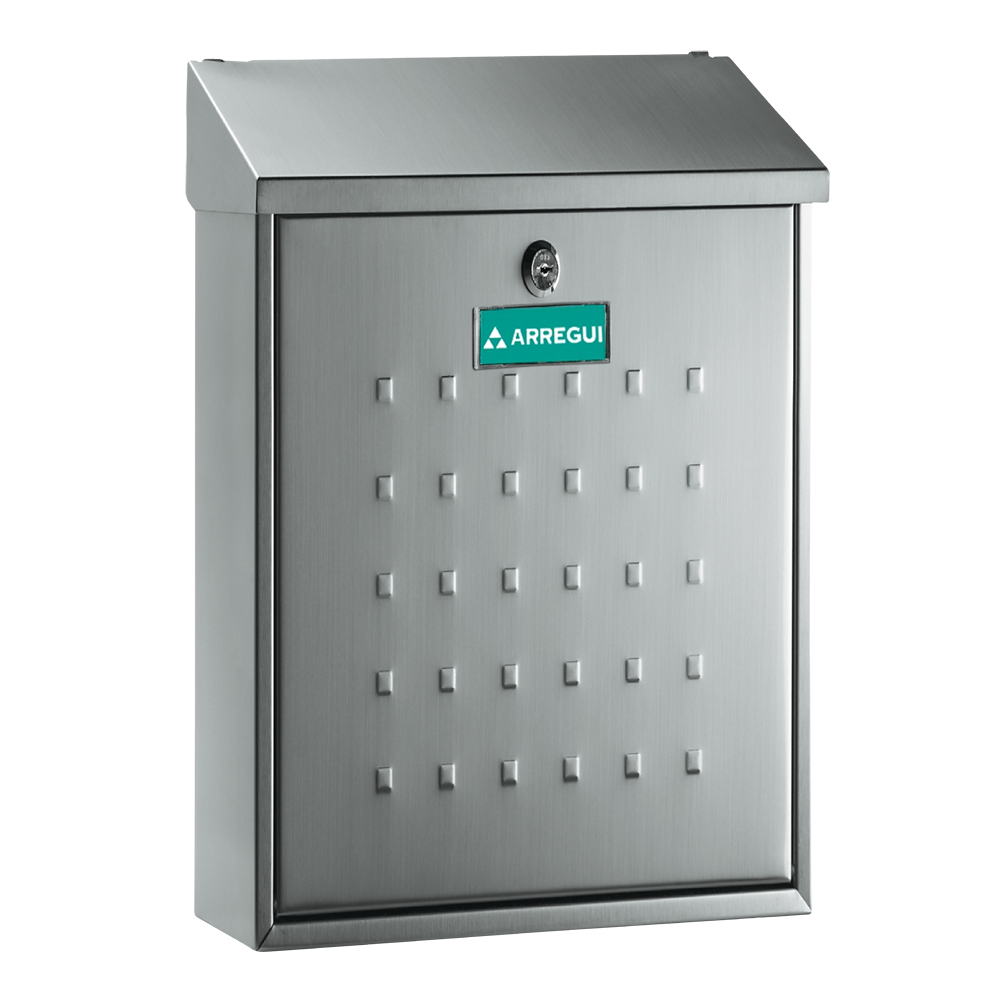 ARREGUI Premium Mailbox Satin Stainless Steel