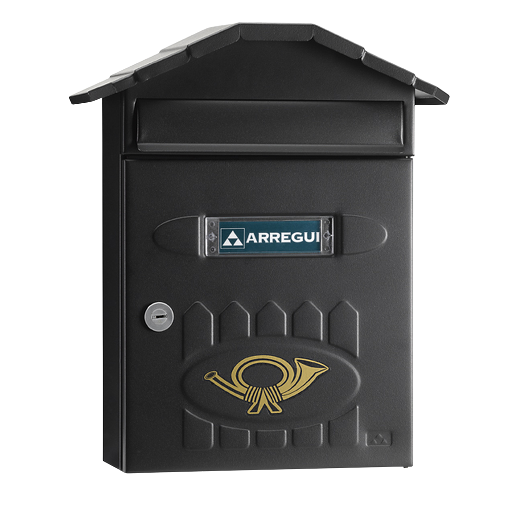 ARREGUI Villa Mailbox Textured - Black