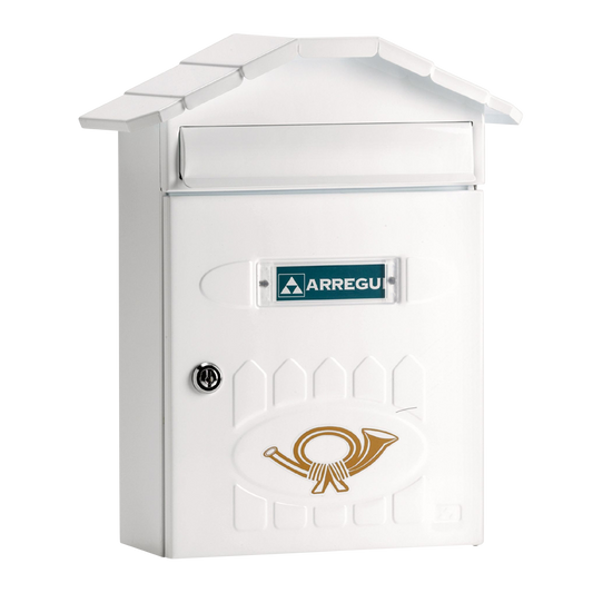 ARREGUI Villa Mailbox White