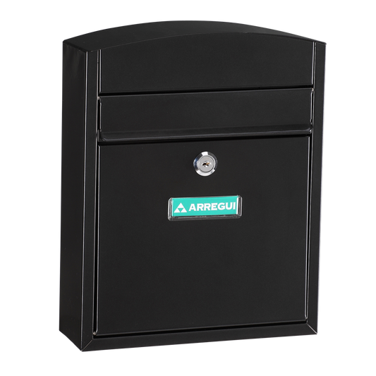 ARREGUI Compact Mailbox Black