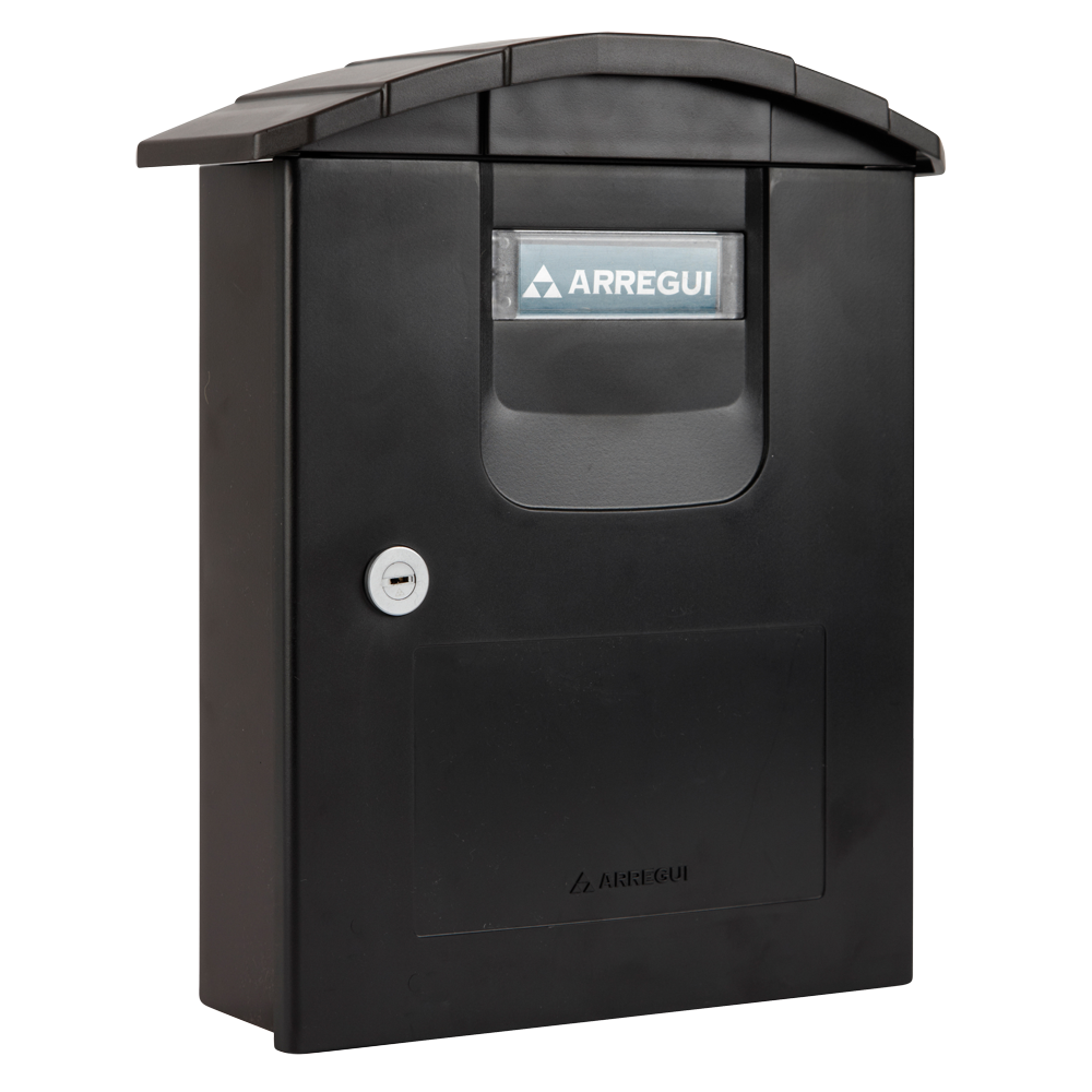 ARREGUI Costa Plastic Mailbox Black