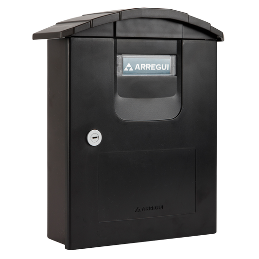 ARREGUI Costa Plastic Mailbox Black