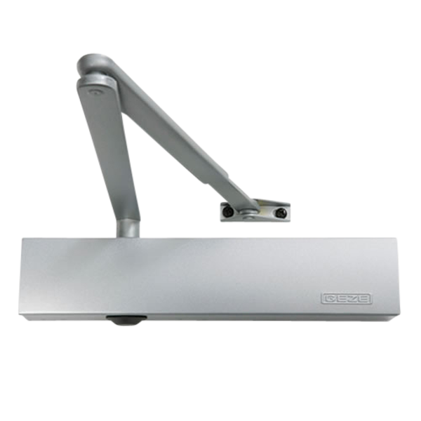 GEZE TS4000S Size 1-6 Overhead Door Closer Silver