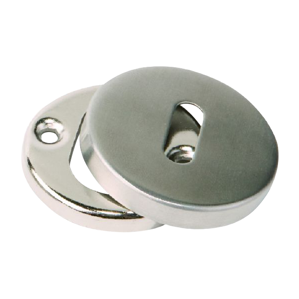 BRITON Mortice Key Profile Escutcheon Pair 4214.8.SS - Satin Stainless Steel