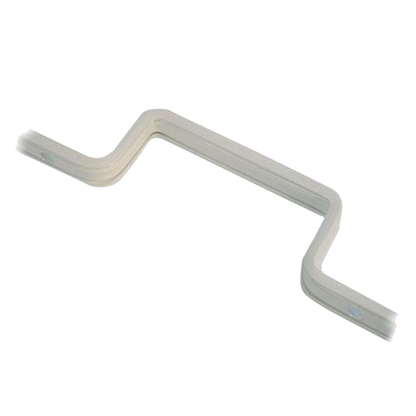 KICKSTOP 9606, 9608 & 9609 16mm London Door Bar 1980mm Extra Large Staple - White