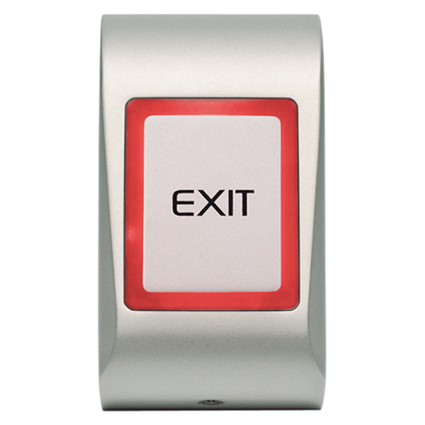 VIDEX Touch Sensitive Red/Green Exit Button Silver