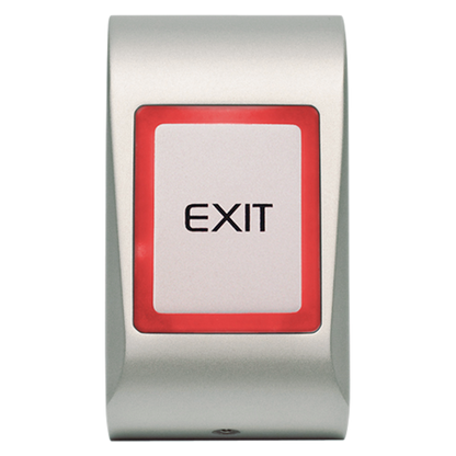 VIDEX Touch Sensitive Red/Green Exit Button Silver