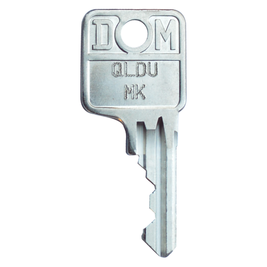 DOM 22 Series Master Key QLDU - Silver