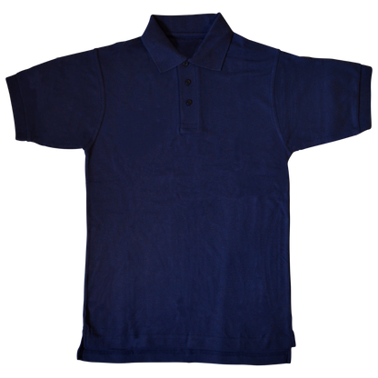 WARRIOR Polo Shirt Navy S - Navy Blue