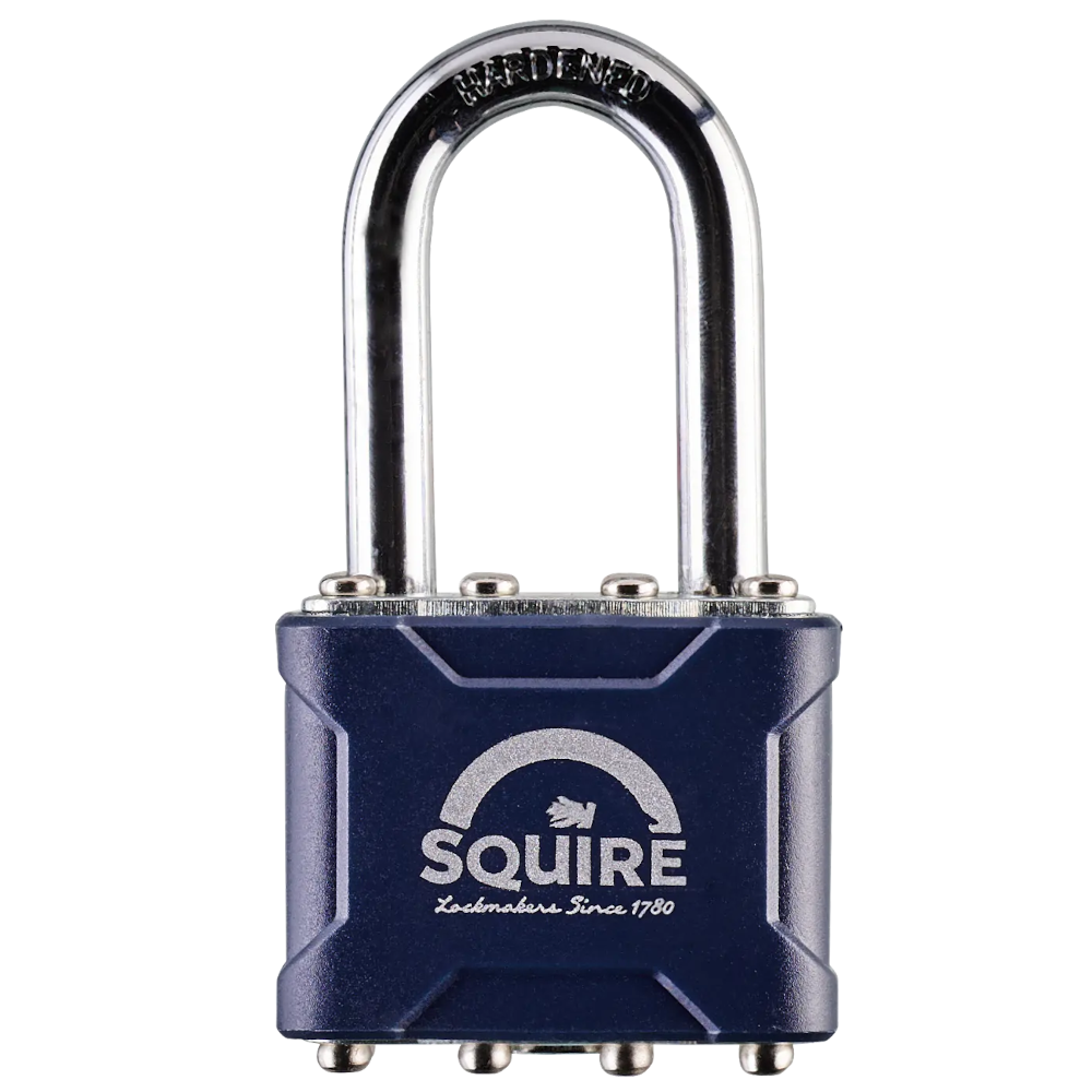 SQUIRE Stronglock 30 Series Laminated Long Shackle Padlock 35/1.5 Keyed To Differ 38mm Long Shackle