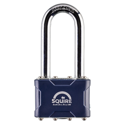 SQUIRE Stronglock 30 Series Laminated Long Shackle Padlock 39/2.5 Keyed to Differ 64mm Long Shackle Pro