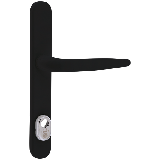 TROJAN TS007 2 Star UPVC Lever Handle Black