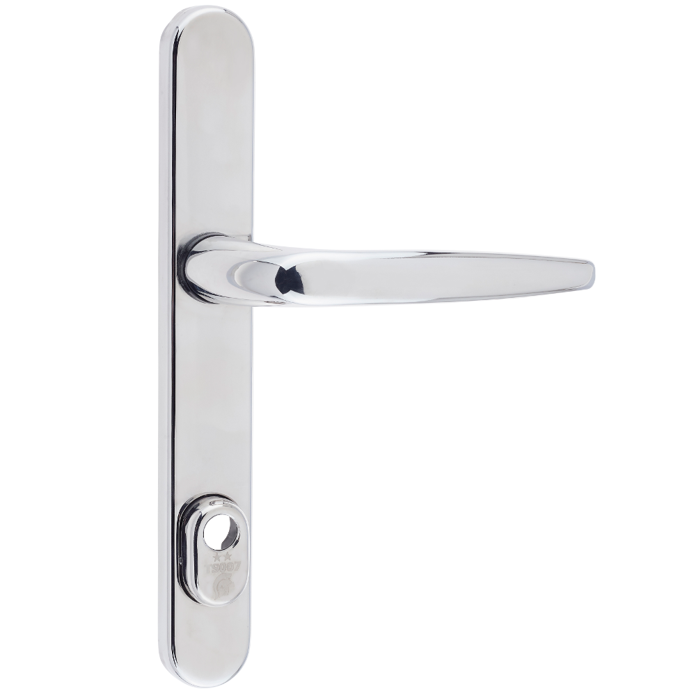 TROJAN TS007 2 Star UPVC Lever Handle Chrome