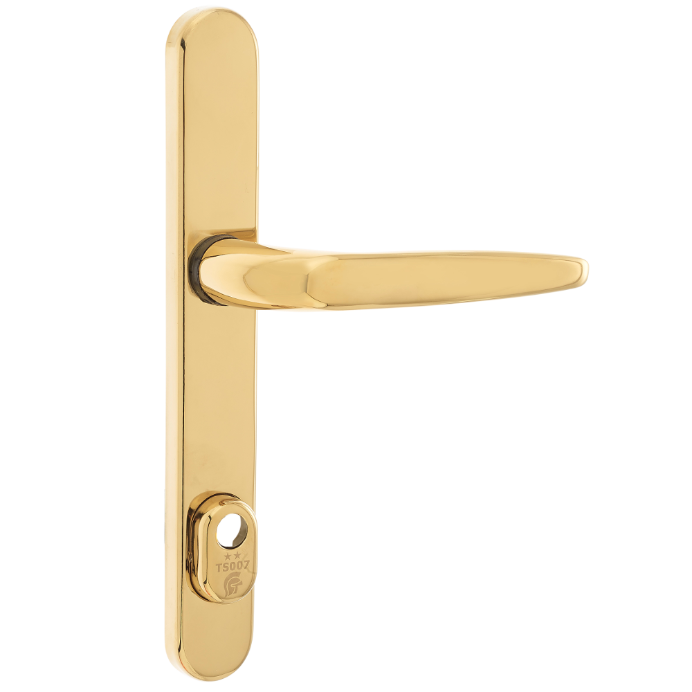 TROJAN TS007 2 Star UPVC Lever Handle Gold