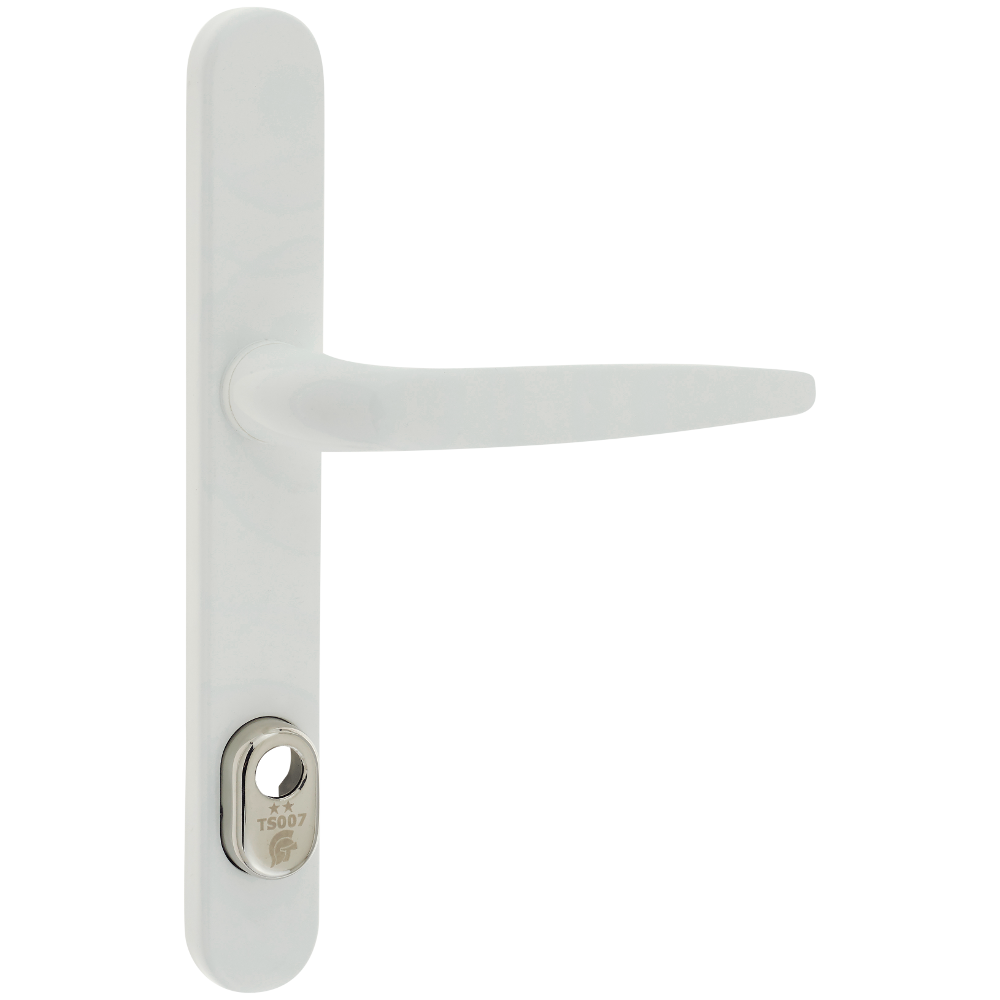 TROJAN TS007 2 Star UPVC Lever Handle White