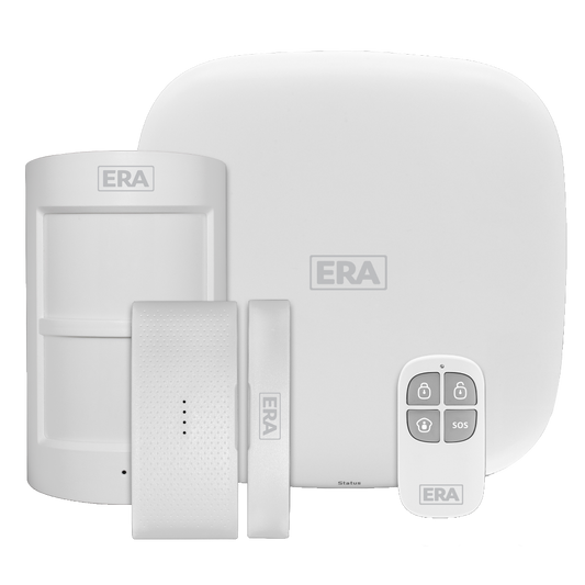 ERA HomeGuard Alarm Kit 1 Hub, 1 PIR, 1 Contact, 1 Remote