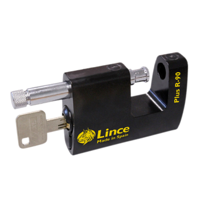 LINCE R90 Plus Monoblock Sliding Shackle Padlock R-90 Plus