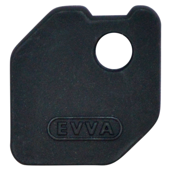 EVVA EPS Coloured Key Caps 0043522582 - Black