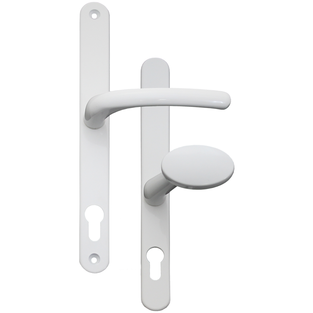 FAB & FIX Blenheim Offset Lever / Pad 92/62PZ White